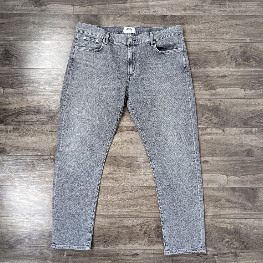 Agolde Toni Slim Straight In Mirror Wash Size 32